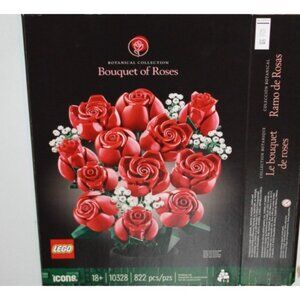 LEGO Botanicals Bouquet of Roses Artificial Flowers 10328
